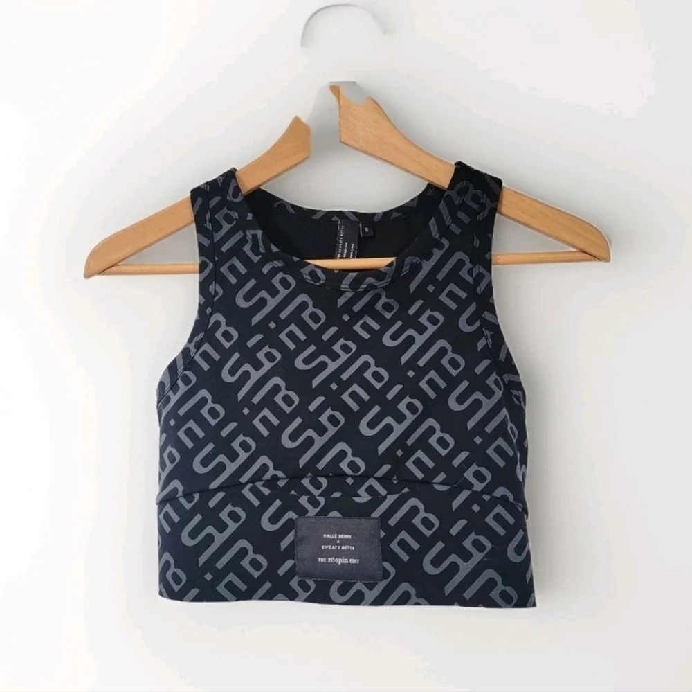 Sweaty Betty x Halle Berry Respin Edit Size Small Jinx Power Workout Tank Top